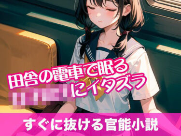 田舎の電車で眠る女子校生にイタズラ【すぐに抜ける官能小説】d_484640ーどこで読める！？