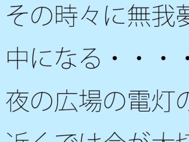 その時々に無我夢中になる・・・・夜の広場の電灯の近くでは今が大切d_515039ーどこで見れる！？