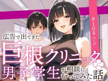 広告で出てきた巨根クリニックに男子学生が相談に行ってみた話d_589800ーどこで購入できる！？